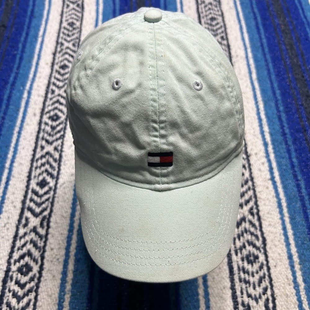 Tommy Hilfiger Denim Adult Blue Strap Back Unisex Women Mens Flag Logo